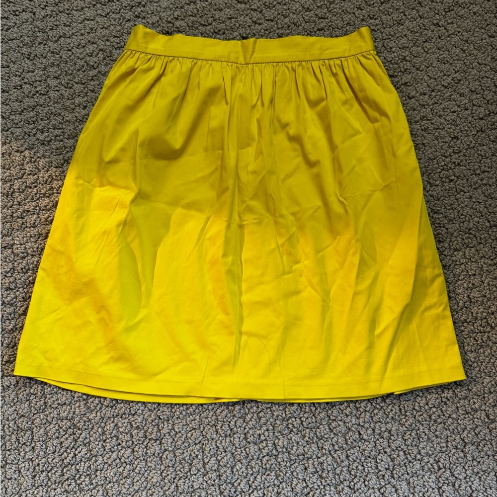 Alice + Olivia Yellow Skirt